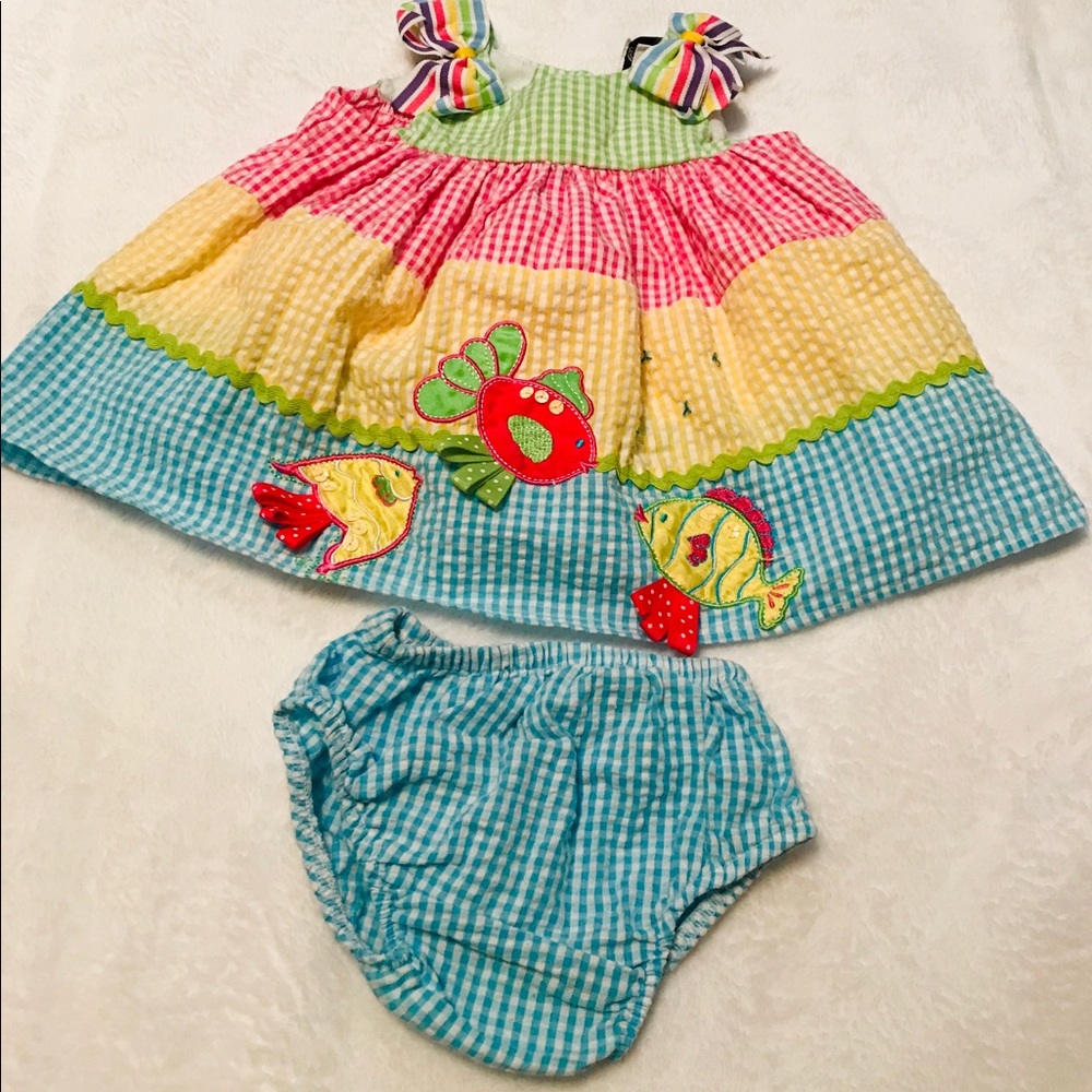 Cute dress with bloomer